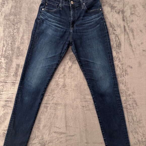AG Adriano Goldschmied Jeans Women’s Size 26 High-Rise Stevie Ankle Straight - Picture 8 of 11